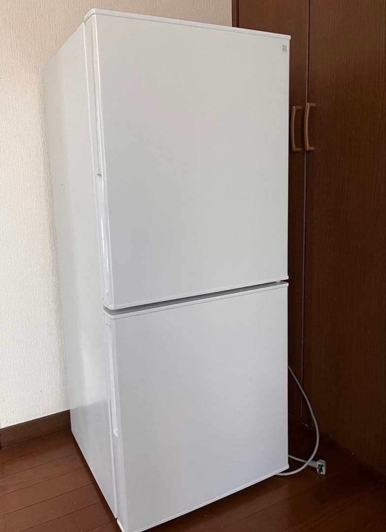 送料込み】冷蔵庫 2ドア NTR-106WH 106L 2021年製 ホワイト - メルカリ