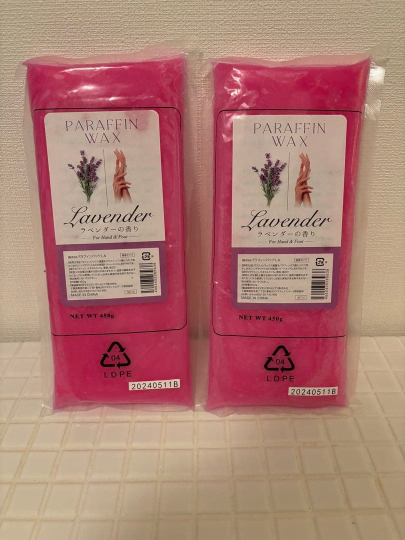 パラフィンパック機械とワックス6本新品未使用