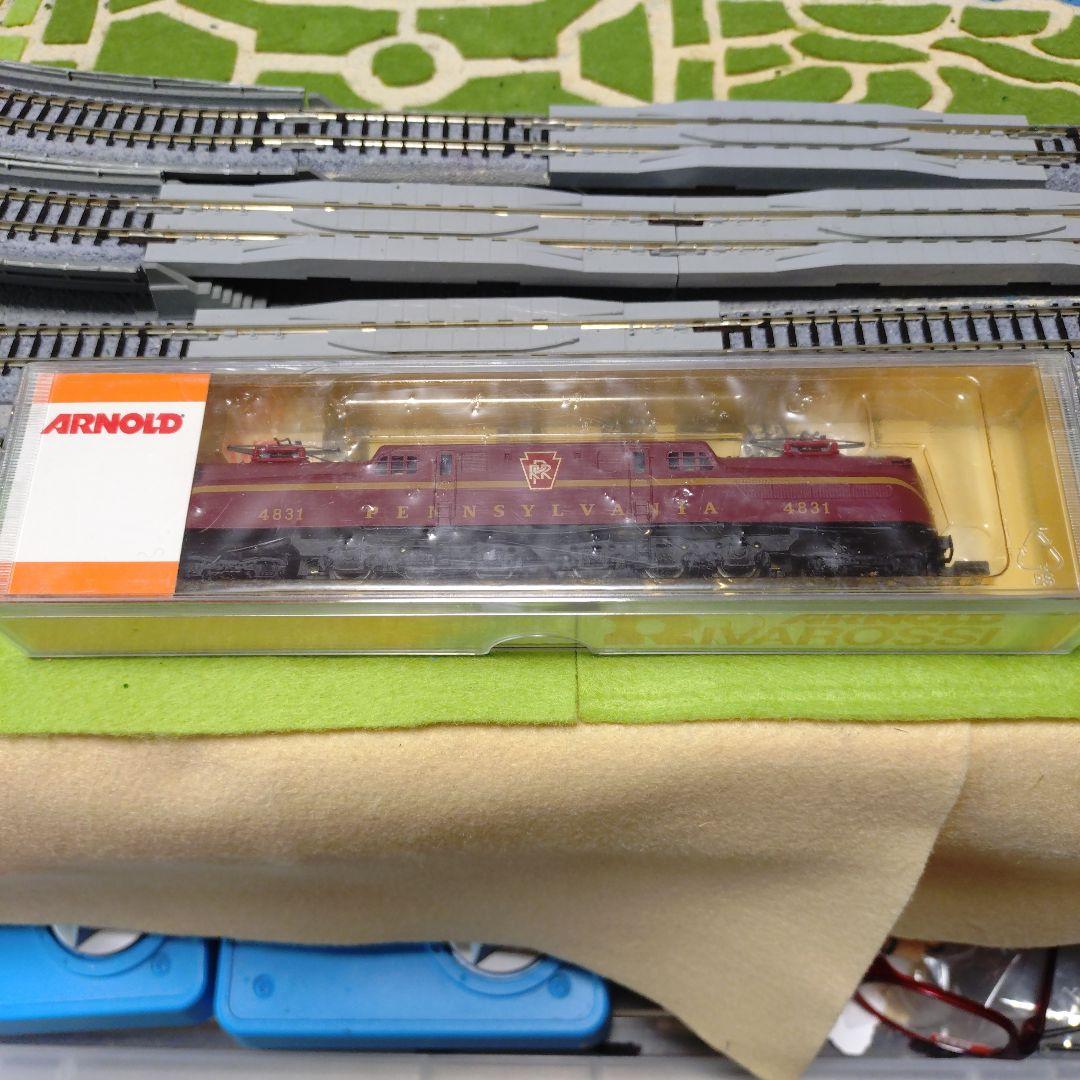 Nゲージ ペンシルバニア鉄道GG1型電気機関車 ARNOLD/RIVAROSSI - メルカリ