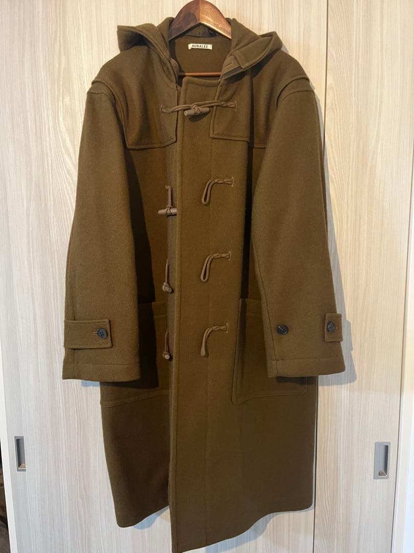 AURALEE DUFFLE COAT オーラリー ダッフル 18AW サイズ4 auralee オーラリー ダッフルコート BIG DUFFLE COATの通販 by