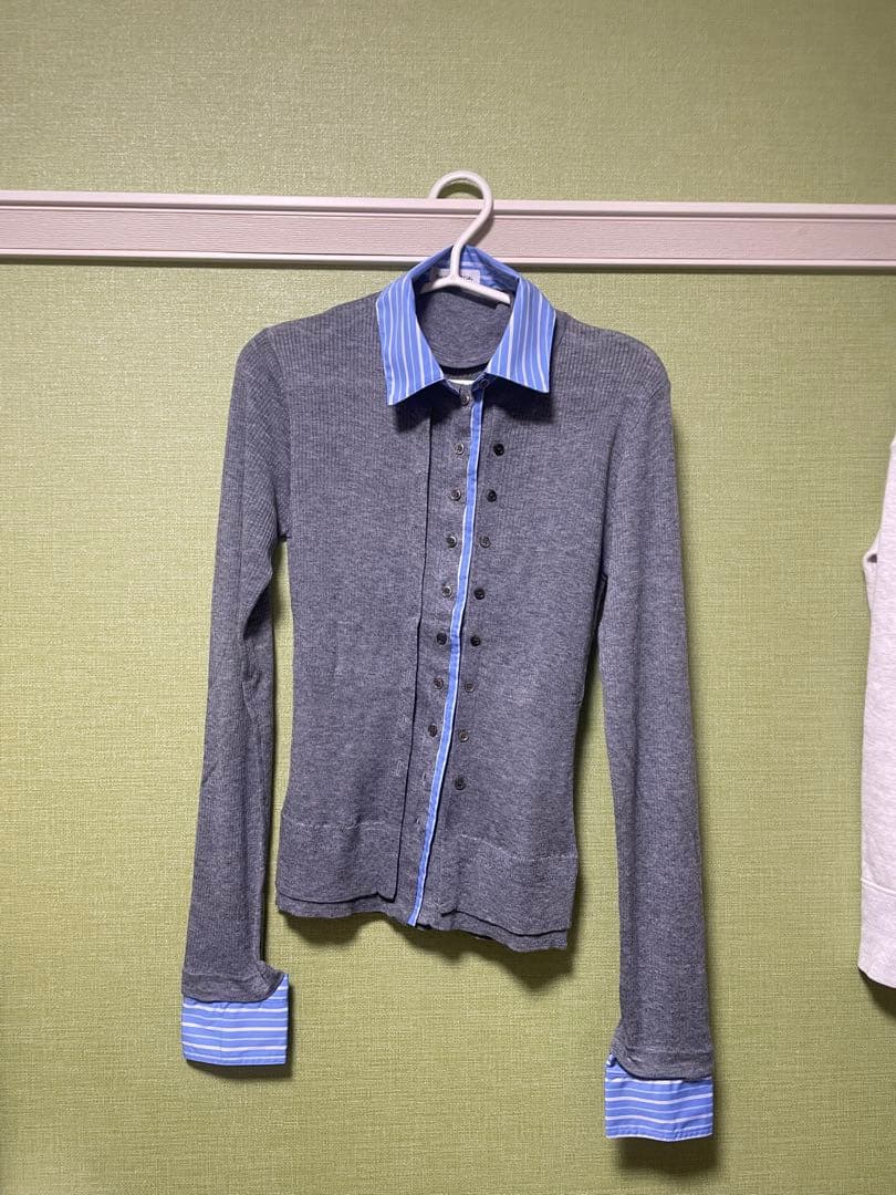 メゾンスペシャル 2way Shirt Knit Docking Tops - メルカリ