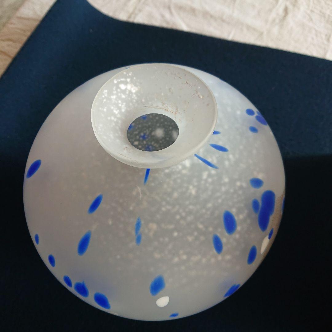 無形文化財 人間国宝 藤田喬平作 題名[氷海]ガラス花瓶 - メルカリ