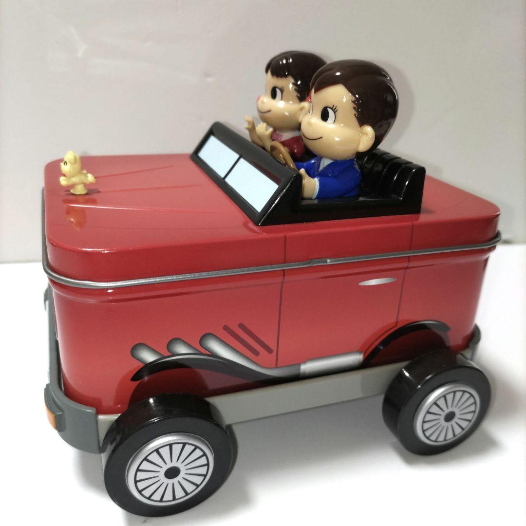 ペコちゃん ポコちゃん 缶 昭和 レトロ 車 カー 不二家 ケーキ - メルカリ