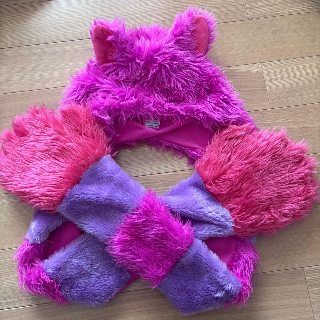 チェシャ猫 マフラーキャップ ディズニー - メルカリ