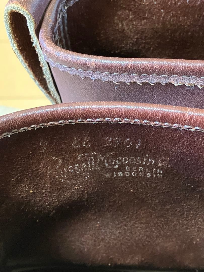 ラッセルモカシン ノックアバウトブーツ ブラウン 箱付き 7EE - メルカリ