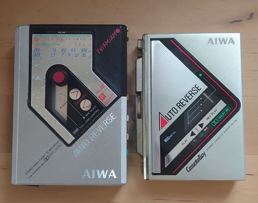 AIWA カセットプレーヤー カセットボーイ HS-J8 ジャンク品