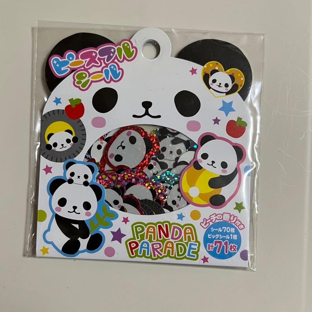 フレークシール 平成レトロ パンダ - メルカリ