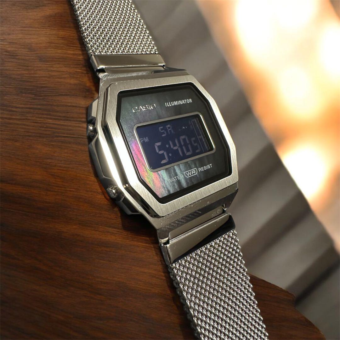 CASIO “STANDARD PREMIUM” A1000M-1BJF 白蝶貝 - メルカリ