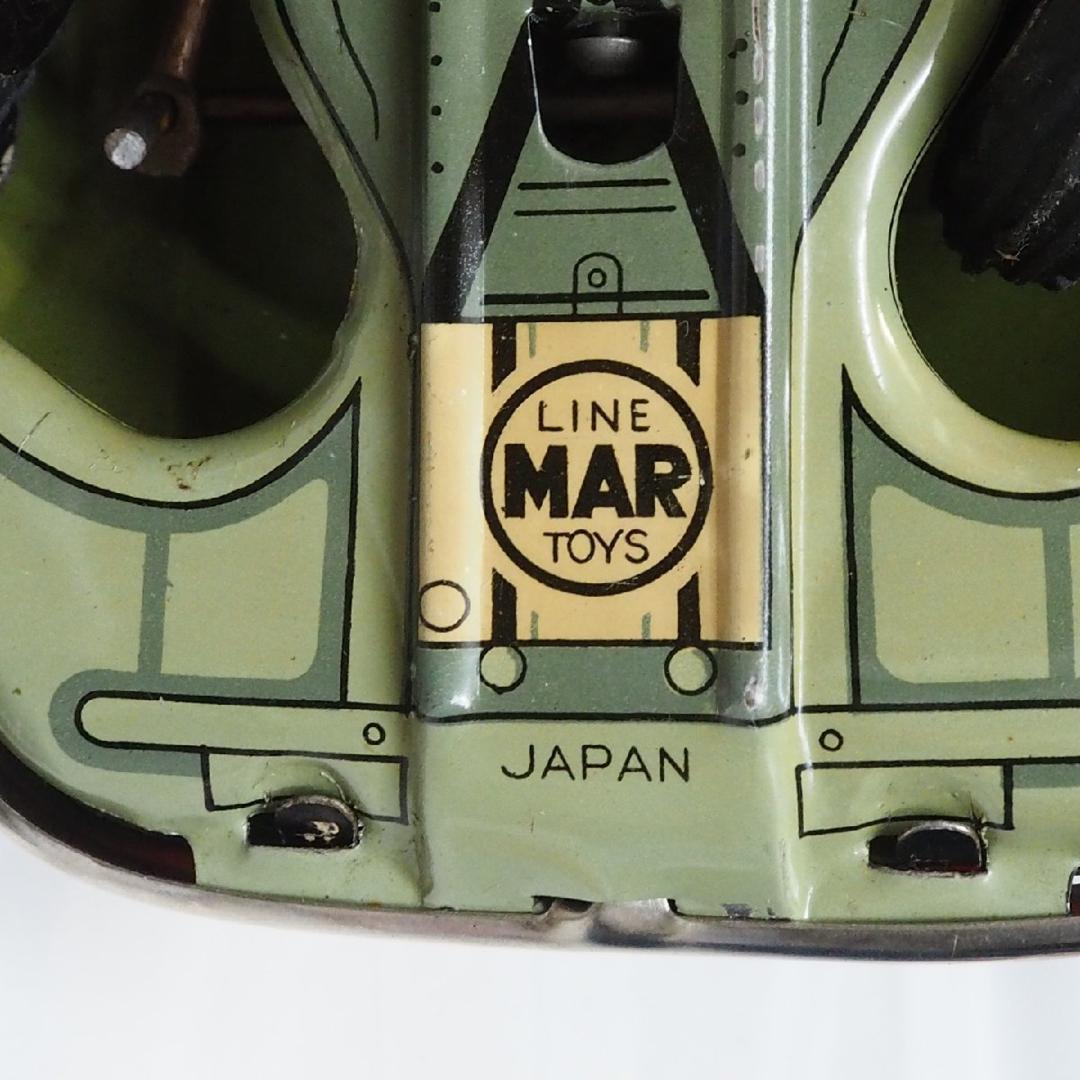 LINE MAR TOYS JALOPYリモコン欠 tinブリキcar箱付toy VERSION TYPER