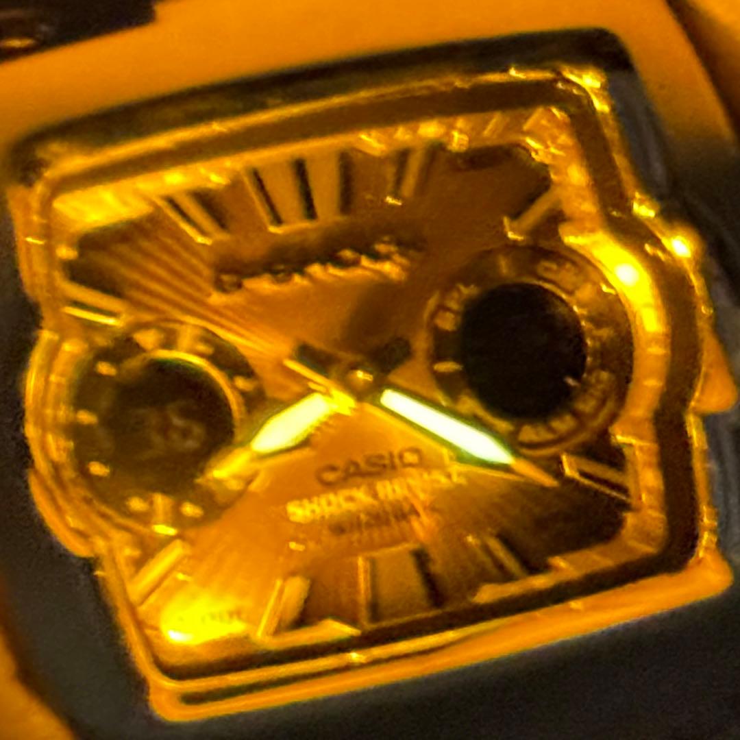 希少 極美品 G-SHOCK G-011D オレンジ アナデジ メタルバンド - メルカリ