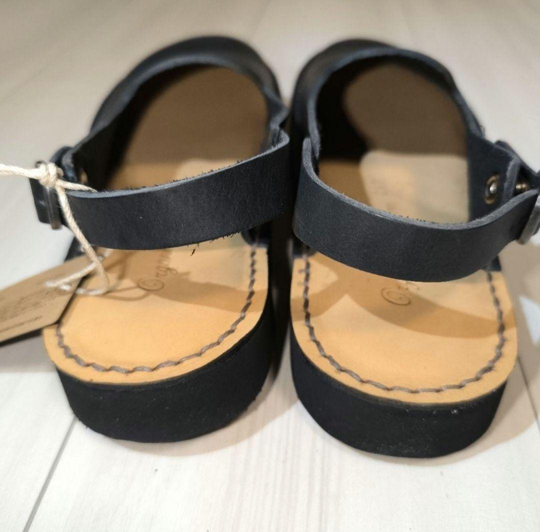 Organic Handloom サボ クロッグ レザーサンダル 24.0cm