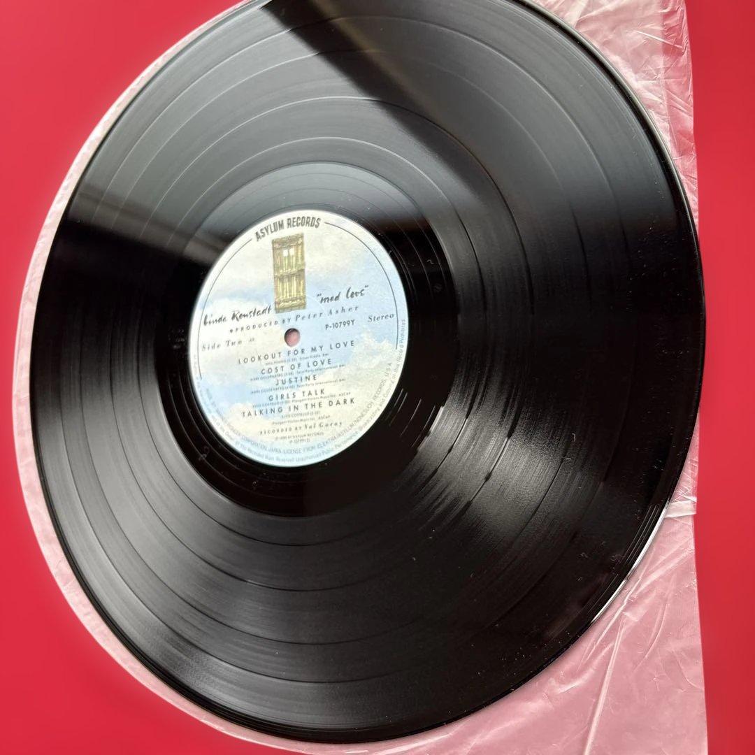 ほぼ新品の2LP‼️美盤❗️】リンダ・ロンシュタット「夢はひとつだけ