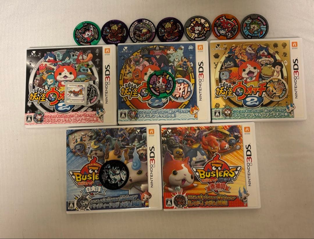 妖怪ウォッチ 3DS ソフトセット - メルカリ