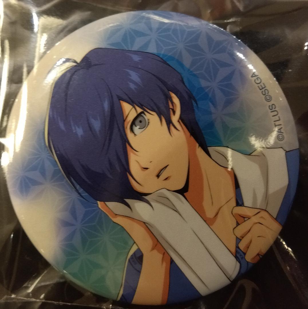 ペルソナ 極楽湯 RAKU SPA 主人公 缶バッジ ペルソナ3 結城理 ペルソナ3 缶バッジ 主人公 結城理 ATLUS SEGA｜Yahoo!フリマ（旧