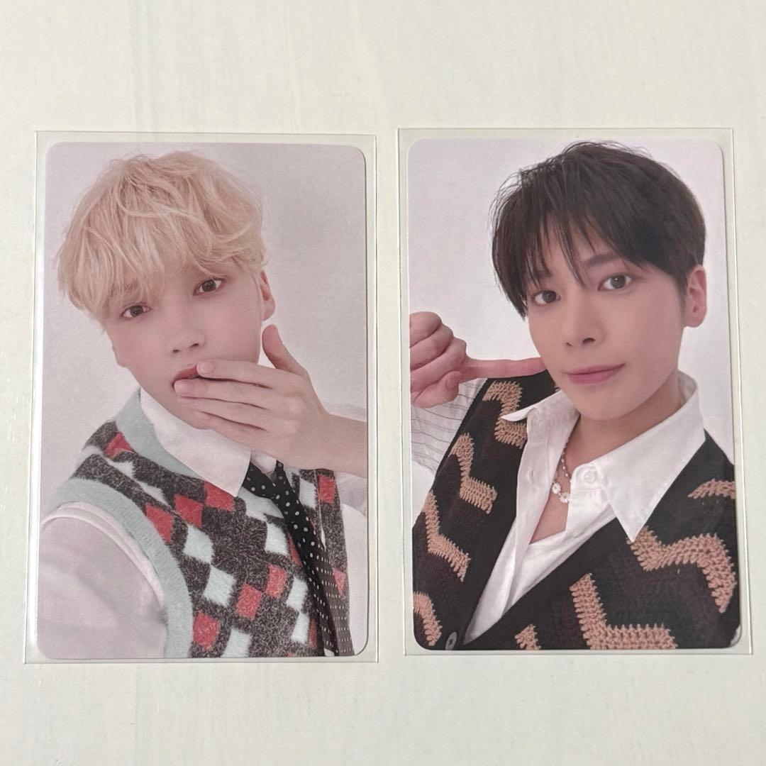 TXT FREEFALL weverse ラキドロ ヒュニン テヒョン2枚セット - メルカリ