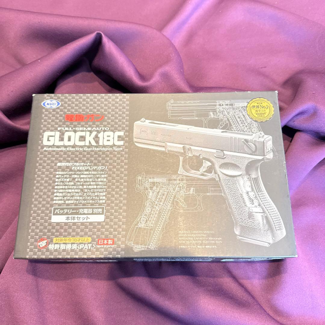 TOKYOMARUI GLOCK 18C 電動ガン バッテリー・充電器付き TOKYO MARUI（東京マルイ） □フルセット□ 電動ガン GLOCK 18C