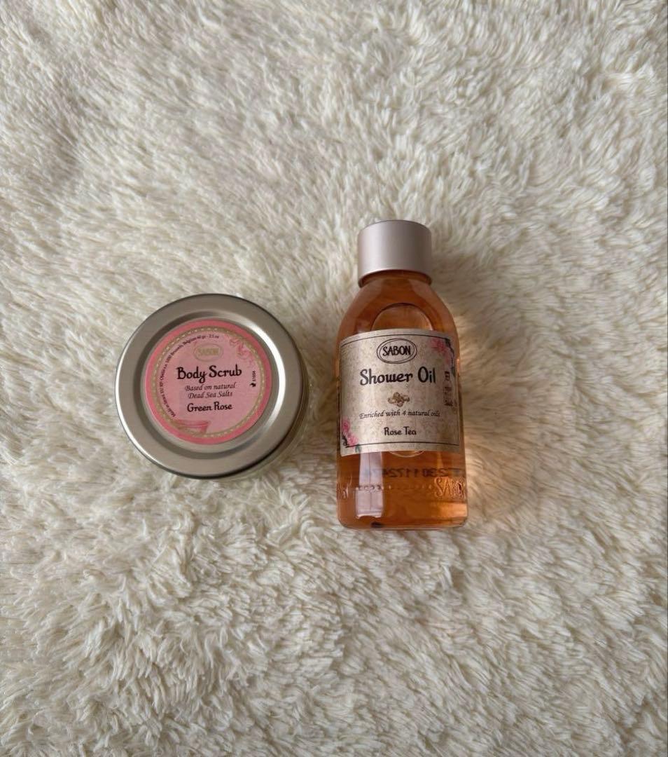 SABON ボディスクラブ & シャワーオイル セット - メルカリ