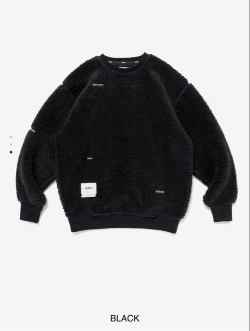 WTAPS 2024FW BC SWEATER POAC ブラック Sサイズ