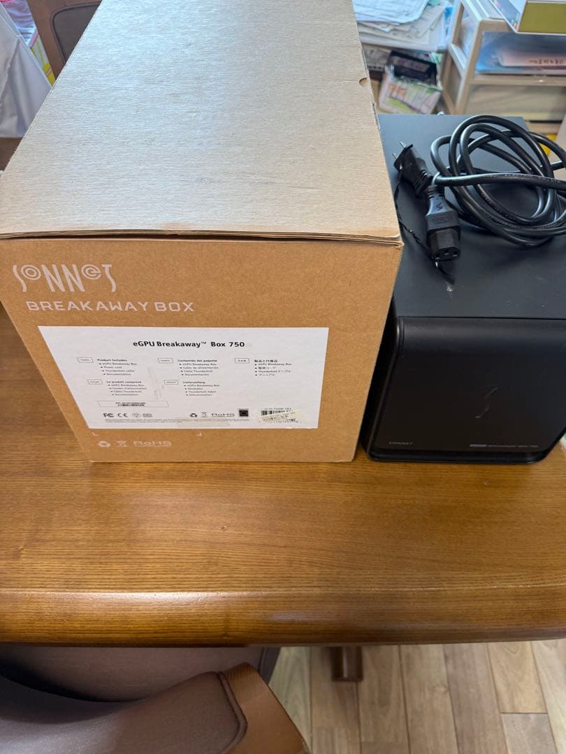 eGPU Breakaway Box 750 外付けGPU Amazon.com: Sonnet eGPU Breakaway Box 750ex - External GPU Chassis