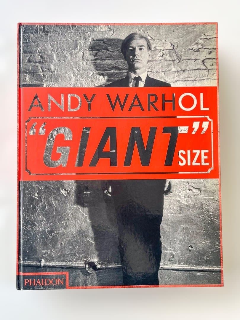 ANDY WARHOL \"GIANT\" SIZE 　初版　大判