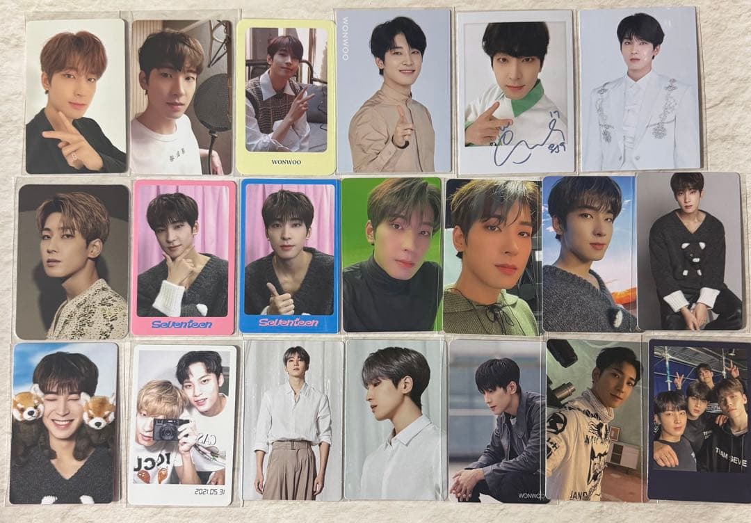 SEVENTEEN ウォヌ トレカ グッズ まとめ売り seventeen ウォヌ トレカ まとめ売り - メルカリ