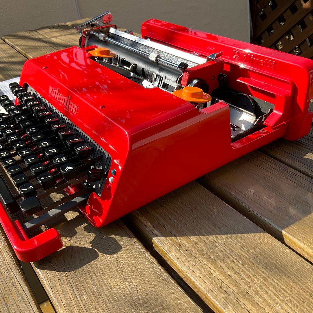olivetti valentine s 整備済　完動品　中古品　超綺麗