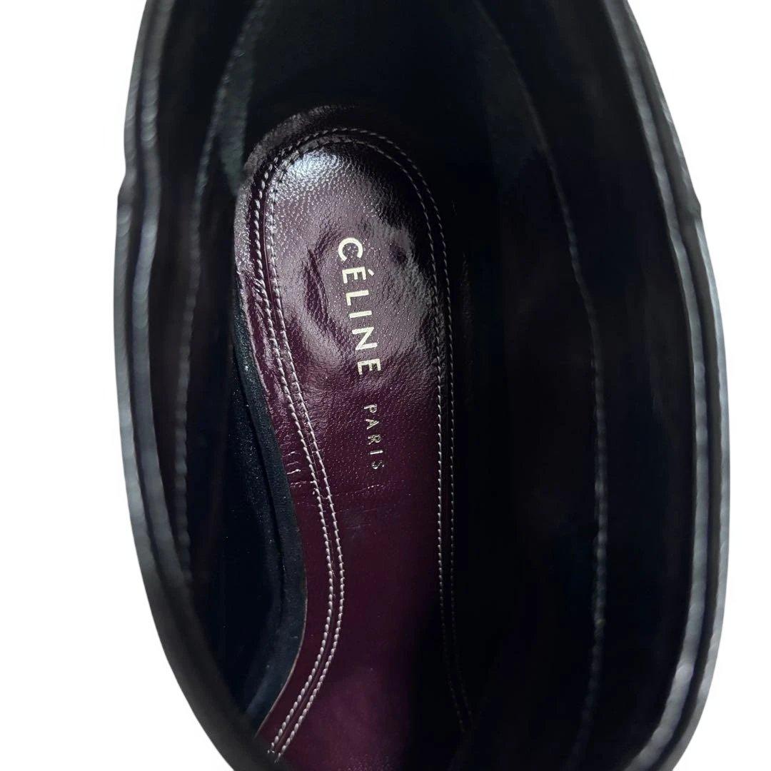 希少◎CELINE フィービー期 シャンデリアヒール ブーティー 35