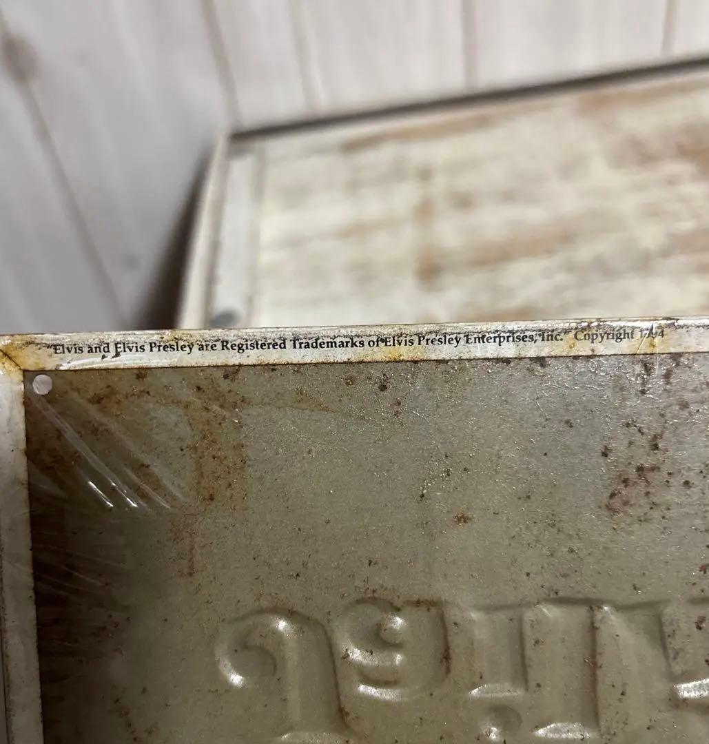 希少90sエルビスプレスリー監獄ロックヴィンテージブリキ看板レトロ
