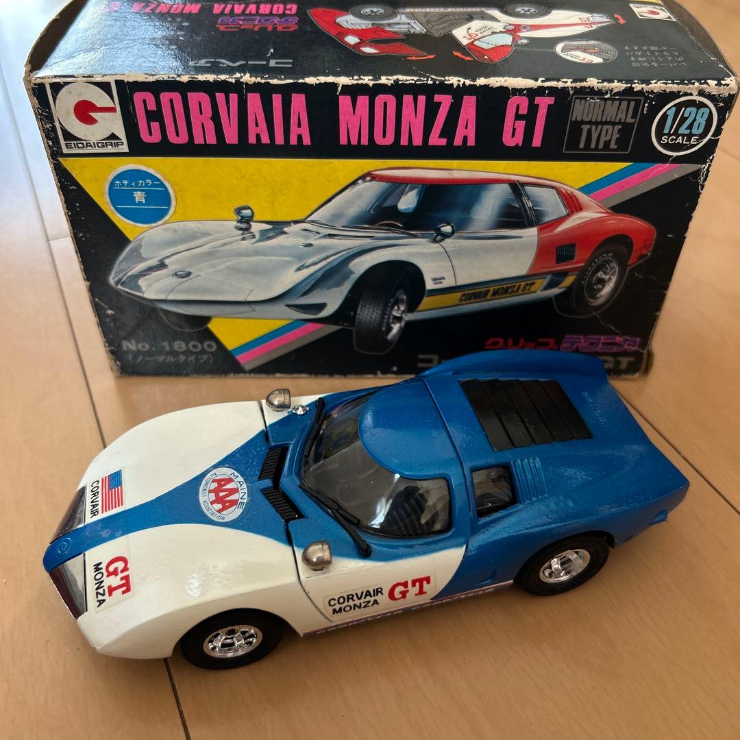 即購入ok!!】永大 コーベア モンザ GT 1/28スケール 青 新品未使用