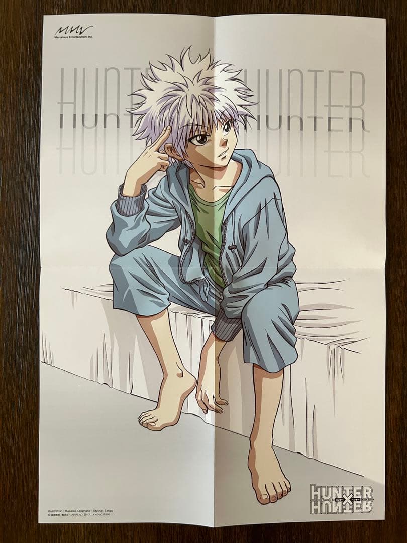 HUNTER×HUNTER DVD 9特典 ポスター キルア ハンターハンター - メルカリ