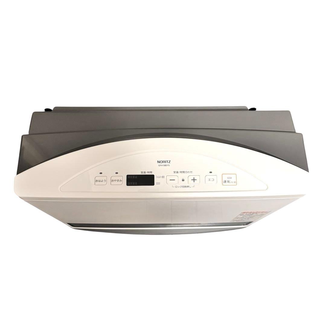 美品】NORITZ ノーリツ 都市ガスファンヒーター GFH-5801S
