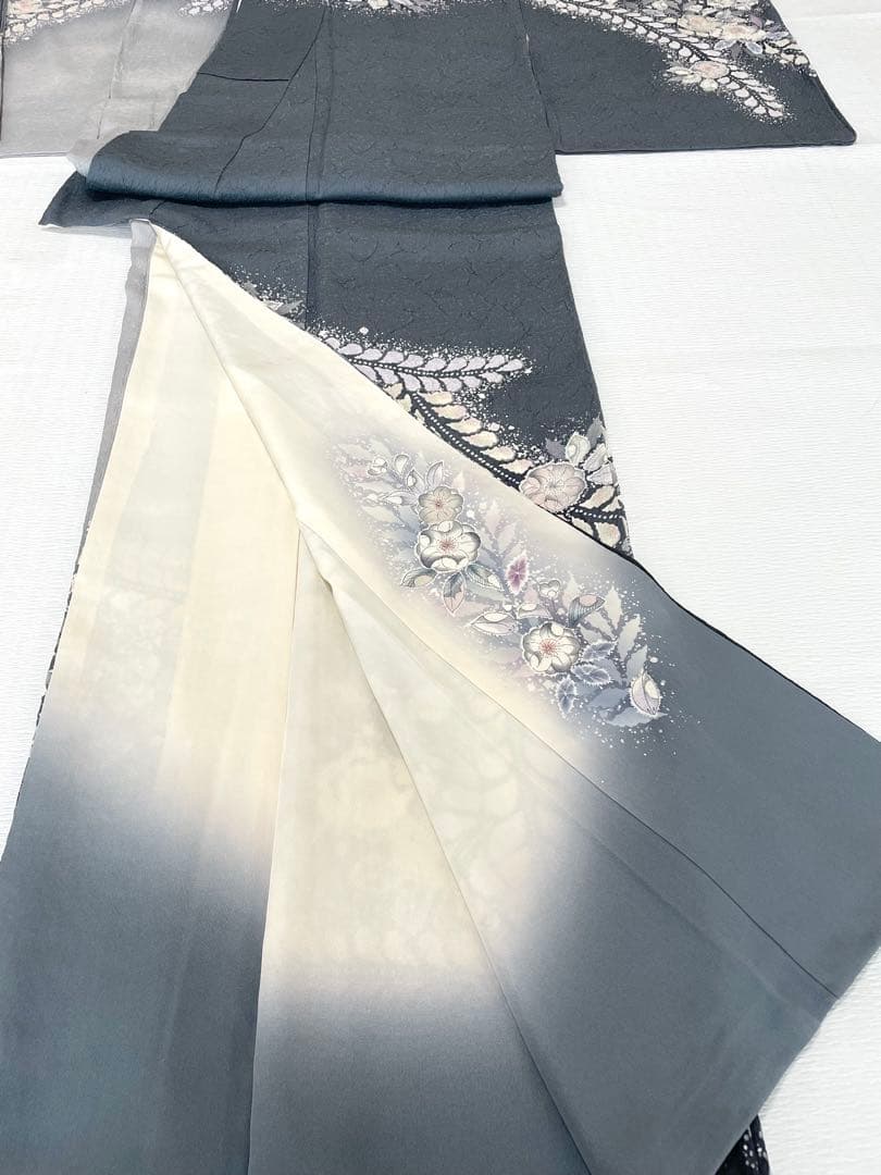 裄長トールサイズ】幻想的な 辻が花 訪問着◇正絹 染め分け - メルカリ