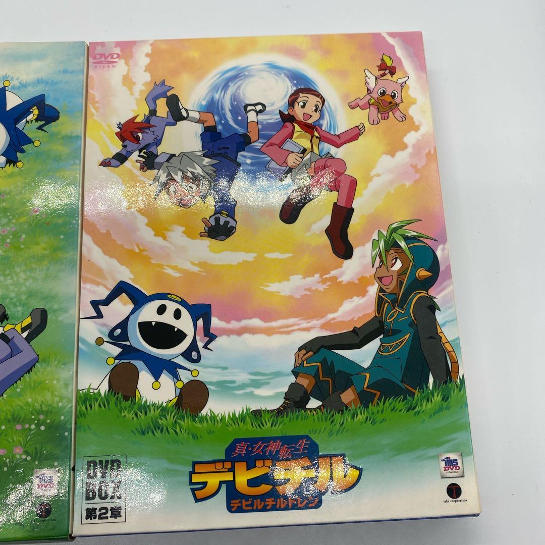 希少　真・女神転生デビチル DVD-BOX 第1章＋第2章」全2巻セット