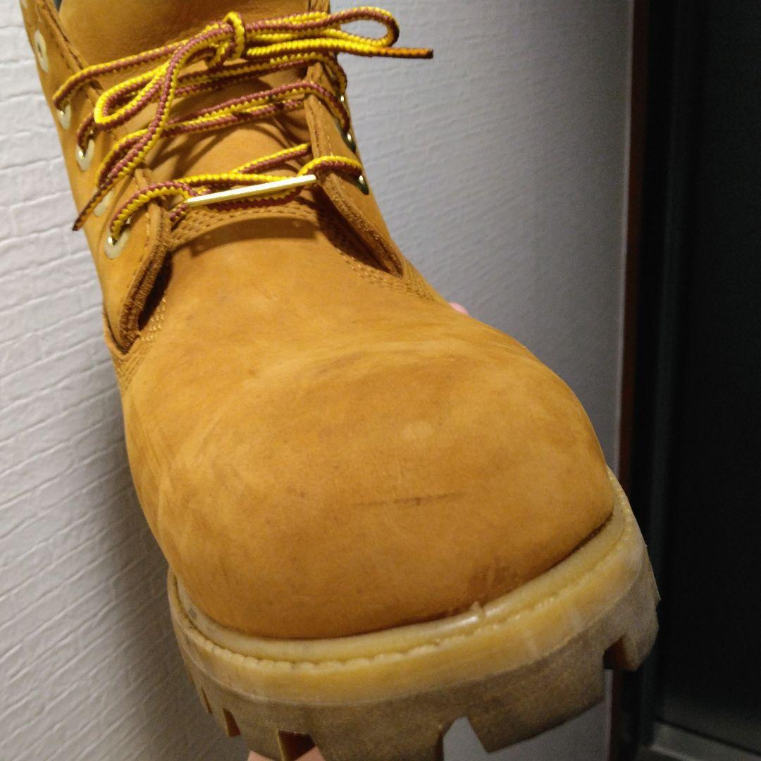美品】ティンバーランド 6インチプレミアムブーツ ウォータープルーフ