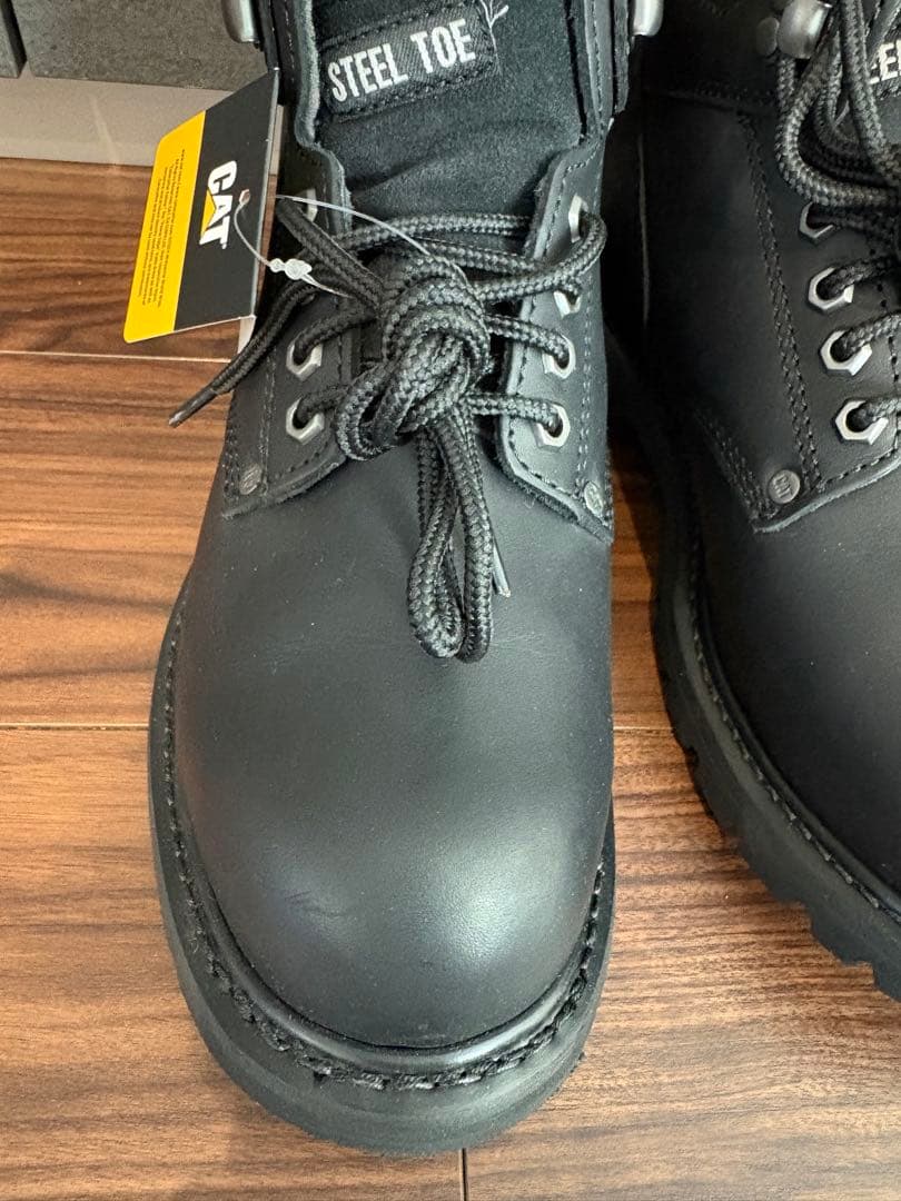 【新品未使用・箱付き】Caterpillar 安全靴 26.5cm 黒 アメリカ