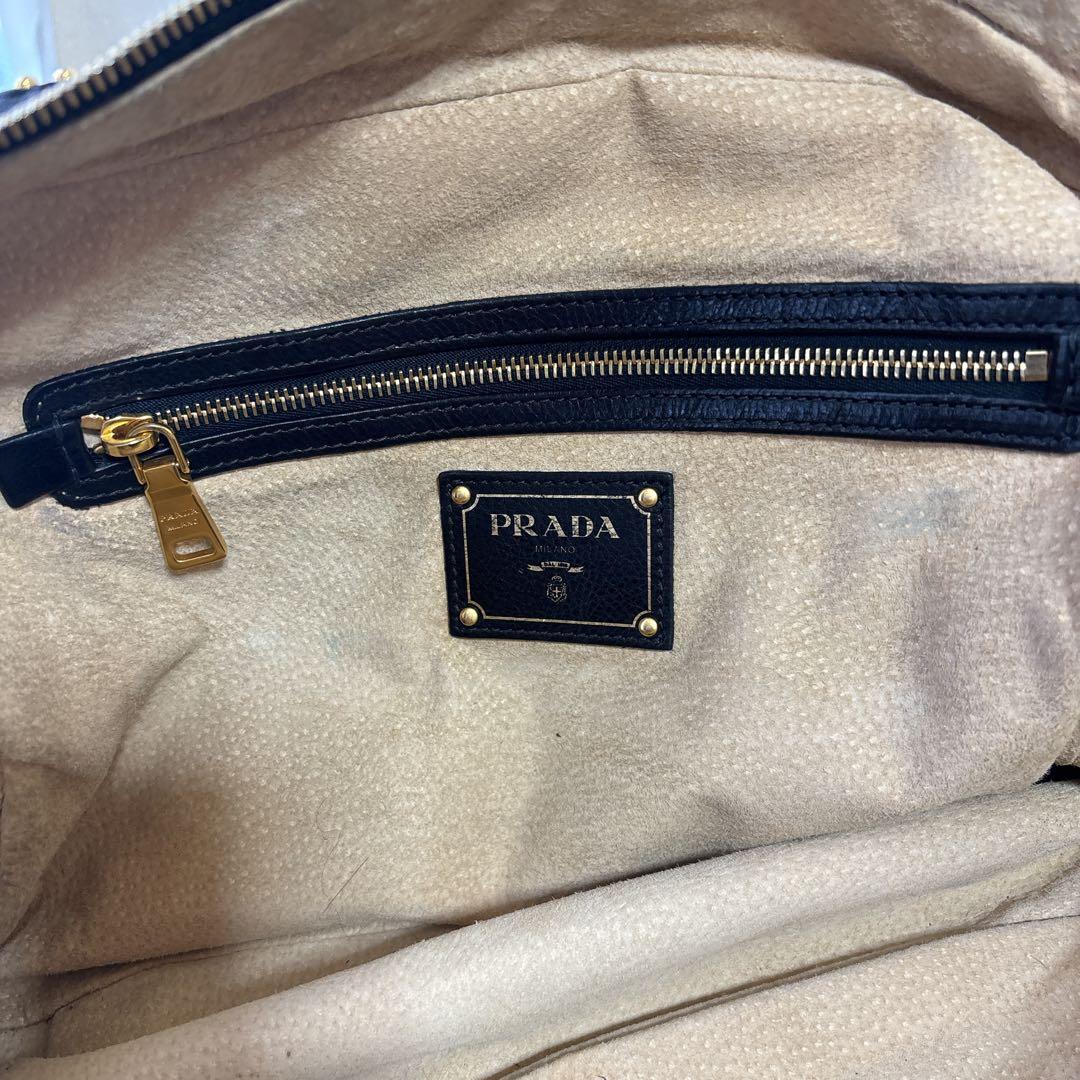 希少・極美品】プラダ スタッズ 2way ショルダーバッグ ハンドバッグ