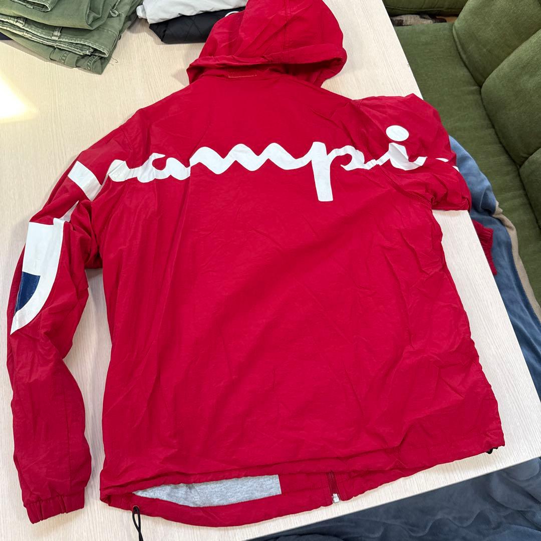 SUPREME チャンピオン コラボ ナイロンジャケット - メルカリ