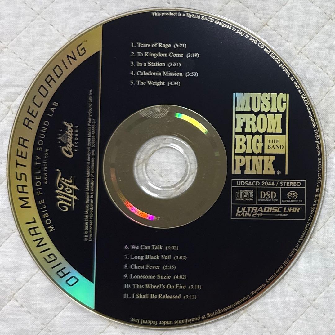 MFSL！GOLD SACD！ザ・バンド /ミュージック・フロム・ビッグ・ピンク