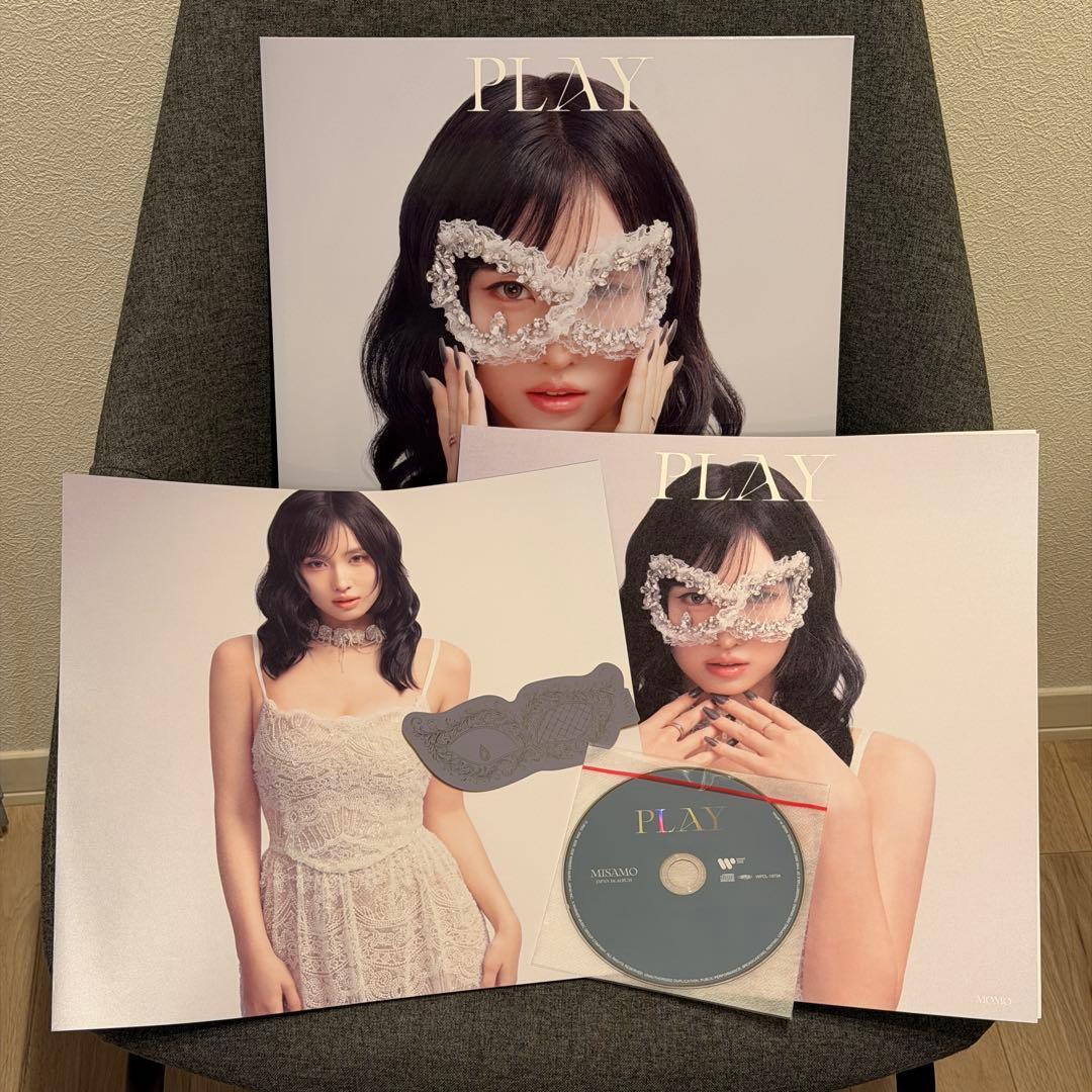 MISAMO 1st Album PLAY MOMO盤 タワレコ特典付き - メルカリ