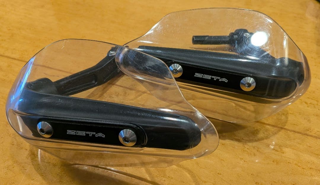 ZETA ソニックハンドガード ユニバーサル　ガラスコーティング済 ZETA ジータ ソニックハンドガード ユニバーサル : モトメガネYahoo!店