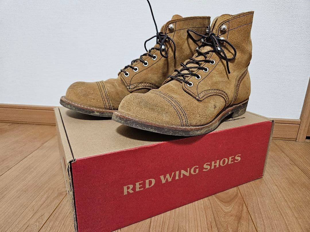 レッドウィング　アイアンレンジャー　スエード RED WING SHOES（レッドウィング） アイアンレンジャー 正規品 RED