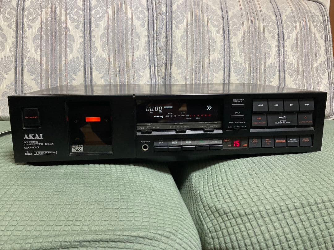 AKAI アカイ GX-R70 カセットデッキ再生確認済