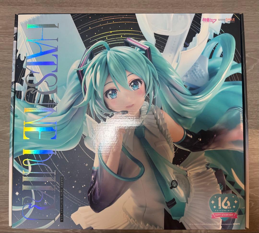 新品未開封】初音ミク Happy 16th Birthday Ver. 1/7 - メルカリ