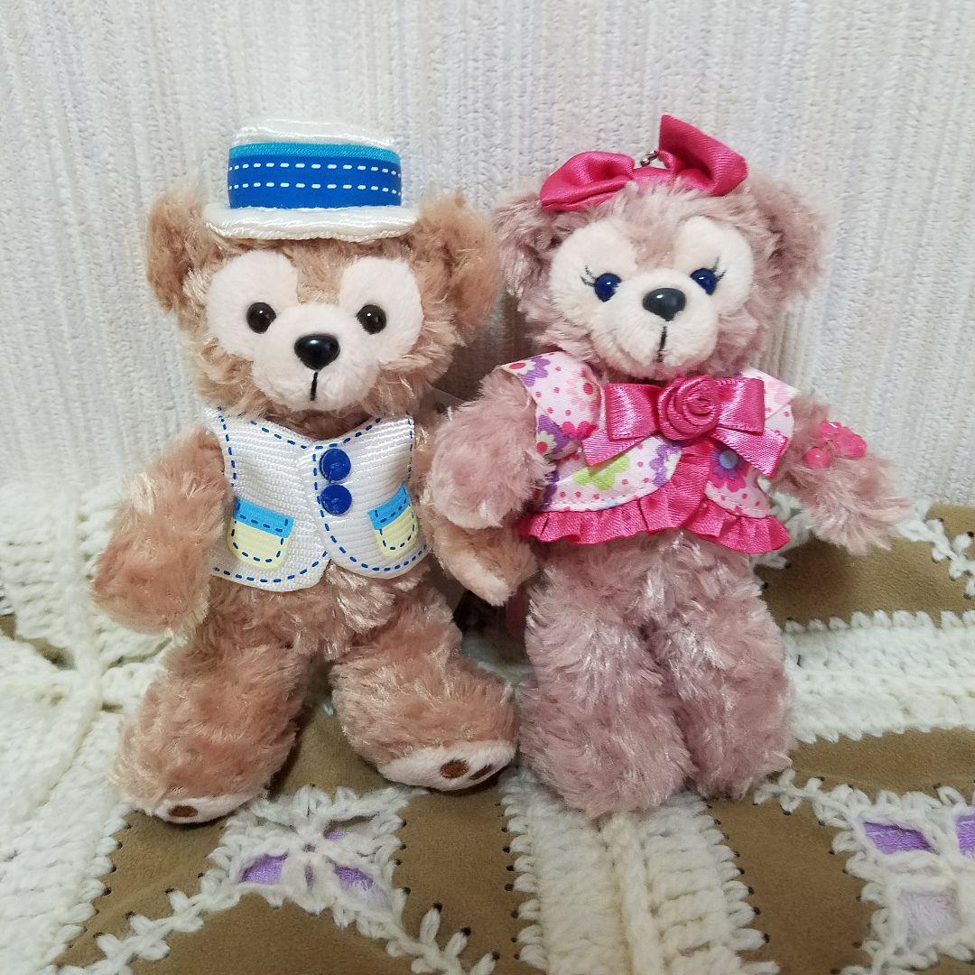 ダッフィー&シェリーメイぬいぐるみバッチ ケープコッドブロッサム