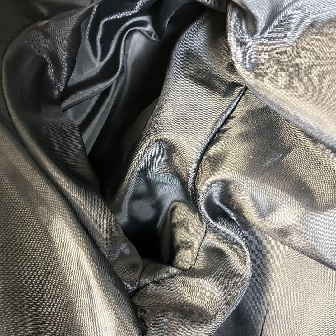 ふさえ様 イタリア製 Sliver knit coat 圧縮ウールコート - メルカリ