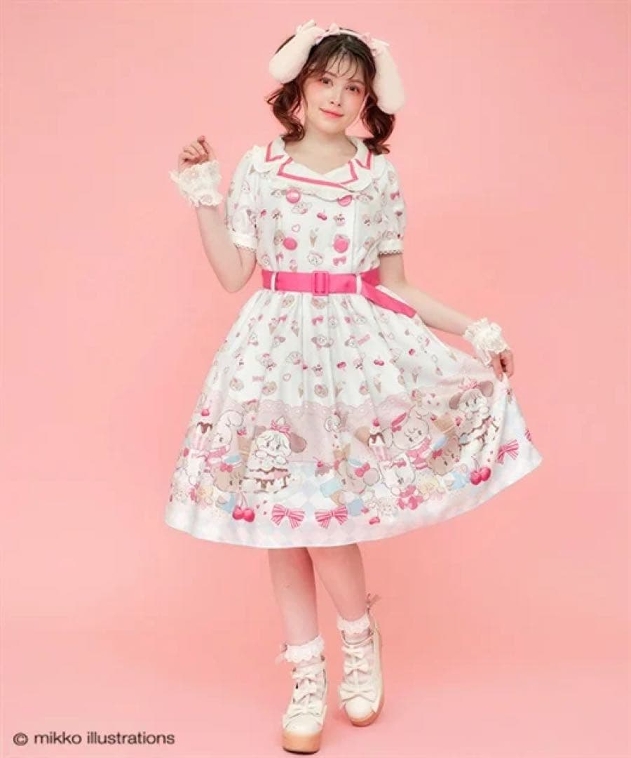 axes femme kawaii × mikko コラボ ロリィタ - メルカリ