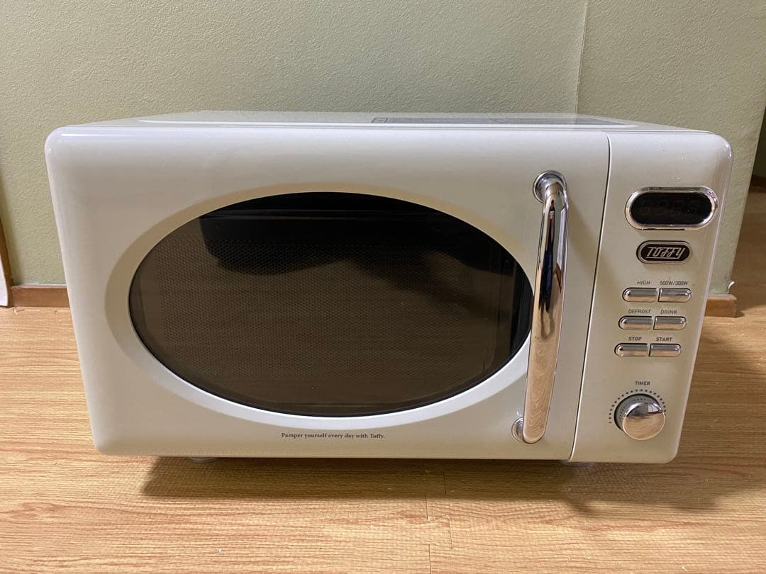 LADONNA 電子レンジ K－DR1 楽天市場】トフィー 電子レンジ フラット 全2色 K-DR1 LADONNA