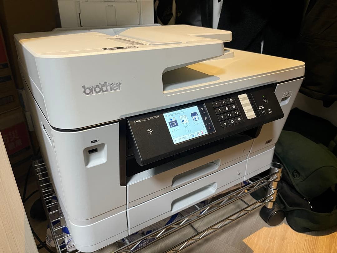 brother A3対応 インクジェット複合機 MFC-J7300CDW - メルカリ