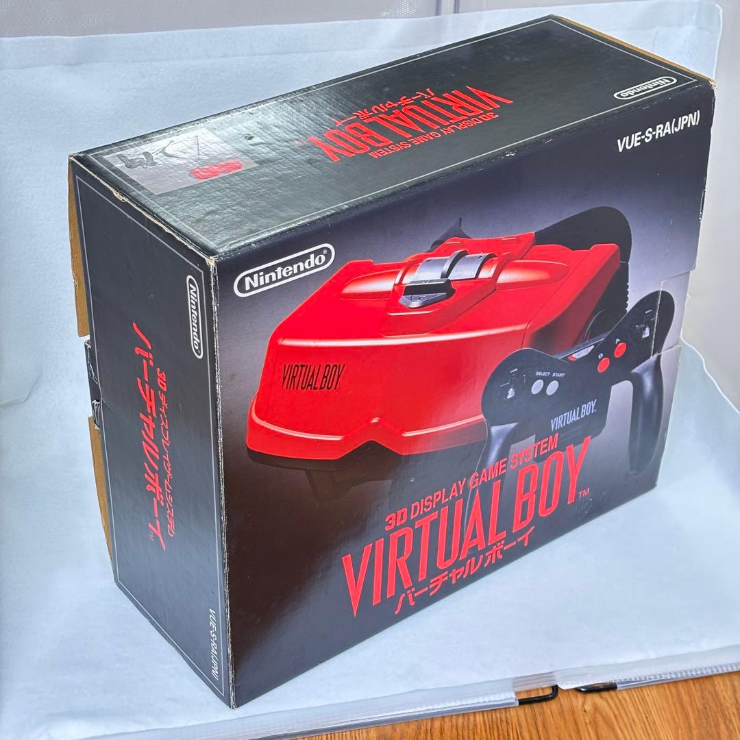 動作品】任天堂 バーチャルボーイ本体 ソフト3点セット VIRTUAL BOY