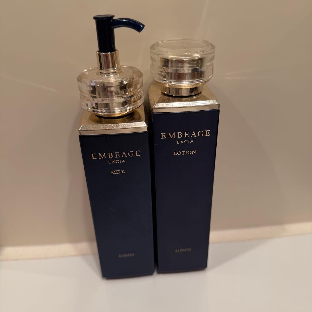 ALBION アンベアージュ ブライトニング エクストラローション&ミルク 試してみた】エクシア アンベアージュ ブライトニング エクストラ